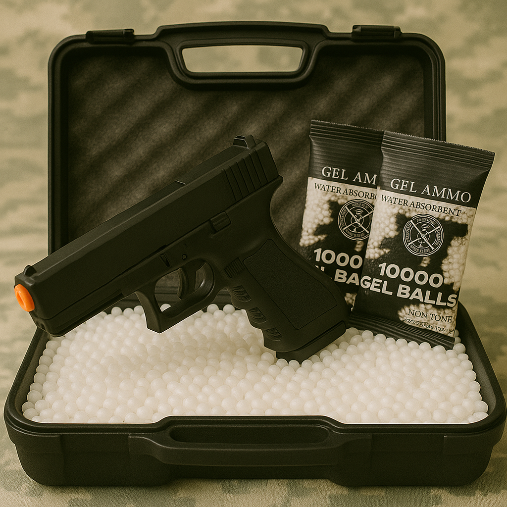Glock E018 + 25000 Bile Orbeez